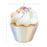 Iridescent Holographic Cupcake Wrappers-Set of 50-Andaz Press-Iridescent-