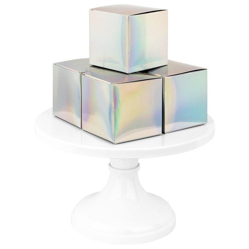 Iridescent Holographic Favor Tuck Boxes-Set of 50-Andaz Press-Iridescent-