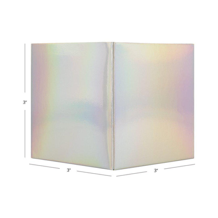 Iridescent Holographic Favor Tuck Boxes-Set of 50-Andaz Press-Iridescent-
