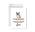 Jumbo Pet Sympathy Card with Envelope, Dog Grief Bereavement Card, 8.5" x 11" Design 1-Set of 1-Andaz Press-Chihuahua-