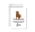 Jumbo Pet Sympathy Card with Envelope, Dog Grief Bereavement Card, 8.5" x 11" Design 2-Set of 1-Andaz Press-Labradoodle-