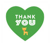 Jungle Safari Adventure Birthday Heart Gift Tags-Set of 30-Andaz Press-
