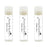 Kissing The Graduate Good Luck! Lip Balm Favors-Set of 12-Andaz Press-Black and White-