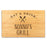 Large Bamboo Wood BBQ Cutting Board Gift-Set of 1-Andaz Press-Auntie-