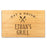Large Bamboo Wood BBQ Cutting Board Gift-Set of 1-Andaz Press-Auntie-