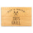 Large Bamboo Wood BBQ Cutting Board Gift-Set of 1-Andaz Press-Tío-
