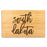 Large Engraved State Bamboo Wood Cutting Board, Calligraphy-Set of 1-Andaz Press-Alabama-