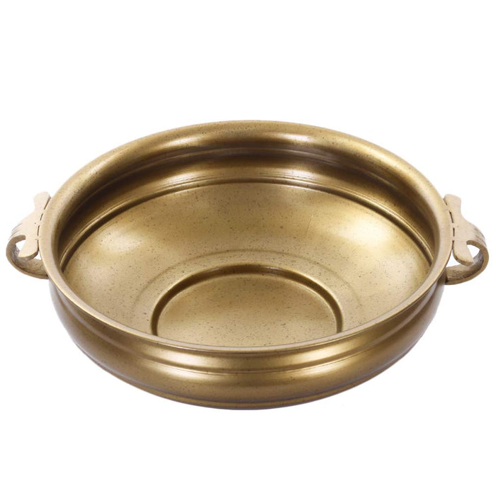 Large Urli Bowl-Set of 1-Koyal Wholesale-Antique Brass-