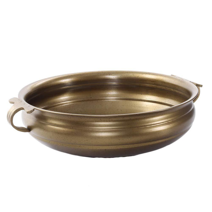 Large Urli Bowl-Set of 1-Koyal Wholesale-Antique Brass-