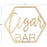 Laser Cut Wood Cigar Bar Sign-Set of 1-Koyal Wholesale-
