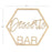 Laser Cut Wood Desserts Bar Sign-Set of 1-Koyal Wholesale-