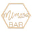 Laser Cut Wood Mimosa Bar Sign-Set of 1-Koyal Wholesale-