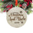 Laser Engraved Wood Christmas Ornament, First Christmas as Aunt & Uncle, Custom Year-Set of 1-Andaz Press-