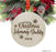 Laser Engraved Wood Christmas Ornament, First Christmas as Mommy & Daddy, Custom Year-Set of 1-Andaz Press-