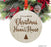 Laser Engraved Wood Christmas Ornament, It's Always Christmas at Nana's House, Mother Mom Grandma Birthday Present Ideas-Set of 1-Andaz Press-