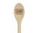 Laser Engraved Wooden Mixing Spoon-Set of 1-Andaz Press-Made With Love-
