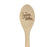 Laser Engraved Wooden Mixing Spoon-Set of 1-Andaz Press-Made With Love-