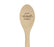 Laser Engraved Wooden Mixing Spoon-Set of 1-Andaz Press-Eat Dessert First-