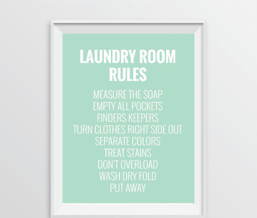 Laundry Room Wall Art Decor Graphic Signs & Prints-Set of 1-Andaz Press-Loads of Fun Washing Machine Graphic-