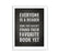 Library Wall Art Graphic Signs & Poster Prints-Set of 1-Andaz Press-Show me a family of readers-