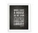 Library Wall Art Graphic Signs & Poster Prints-Set of 1-Andaz Press-Show me a family of readers-