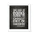 Library Wall Art Graphic Signs & Poster Prints-Set of 1-Andaz Press-Show me a family of readers-