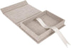 Linen Photo Box 4 x 6-Inch Keepsake Box-Set of 1-Koyal Wholesale-Natural-