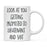 Look At You Being a Badass And Shit Milestones Ceramic Coffee Mug -Set of 1-Andaz Press-First Time Moving-