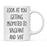 Look At You Being a Badass And Shit Milestones Ceramic Coffee Mug -Set of 1-Andaz Press-First Time Moving-