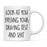 Look At You Being a Badass And Shit Milestones Ceramic Coffee Mug -Set of 1-Andaz Press-First Time Moving-