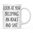 Look At You Being a Badass And Shit Milestones Ceramic Coffee Mug -Set of 1-Andaz Press-First Time Moving-