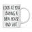 Look At You Being a Badass And Shit Milestones Ceramic Coffee Mug -Set of 1-Andaz Press-First Time Moving-