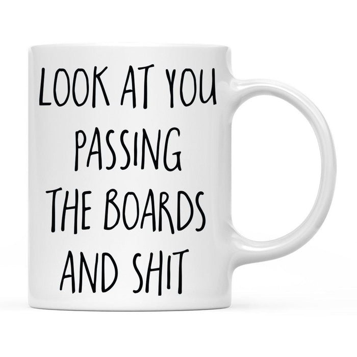 Look At You Being a Badass And Shit Milestones Ceramic Coffee Mug  -Set of 1-Andaz Press-Boards-