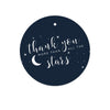 Love You to the Moon and Back Wedding Round Circle Gift Tags-Set of 24-Andaz Press-