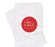 Love is Sweet Enjoy a Treat Favor Bags-Set of 24-Andaz Press-White-