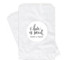 Love is Sweet Enjoy a Treat Favor Bags-Set of 24-Andaz Press-White-