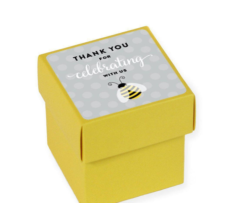 Mama to Bee Bumblebee Baby Shower Favor Box DIY Party Favors Kit-Set of 20-Andaz Press-