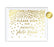 Metallic Gold Confetti Polka Dots Wedding Party Signs-Set of 1-Andaz Press-Mr. & Mrs.-