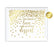 Metallic Gold Confetti Polka Dots Wedding Party Signs-Set of 1-Andaz Press-Mr. & Mrs.-