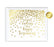 Metallic Gold Confetti Polka Dots Wedding Party Signs-Set of 1-Andaz Press-Mr. & Mrs.-