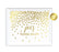 Metallic Gold Confetti Polka Dots Wedding Party Signs-Set of 1-Andaz Press-Mr. & Mrs.-