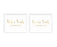 Metallic Gold Wedding Party Signs, 2-Pack-Set of 2-Andaz Press-Family Dressing Rooms-
