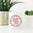 Milestone Birthday Coffee Mug Gift, 90, Coral Floral Wreath Graphic-Set of 1-Andaz Press-