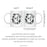 Minimal Geometric Roses Design Coffee Mug Collection-Set of 1-Andaz Press-A-