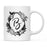 Minimal Geometric Roses Design Coffee Mug Collection-Set of 1-Andaz Press-A-