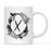 Minimal Geometric Roses Design Coffee Mug Collection-Set of 1-Andaz Press-A-