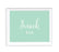 Mint Green Baby Shower Signs-Set of 1-Andaz Press-Snack Bar-