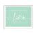 Mint Green Wedding Favor Signs-Set of 1-Andaz Press-Mint to Be Party Favors-