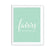Mint Green Wedding Favor Signs-Set of 1-Andaz Press-Mint to Be Party Favors-