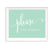Mint Green Wedding Favor Signs-Set of 1-Andaz Press-Mint to Be Party Favors-